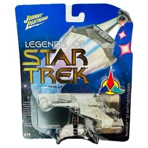 Legends of Star Trek Johnny Lightning KLINGON D7 BATTLECRUISER Original 2004 NEW